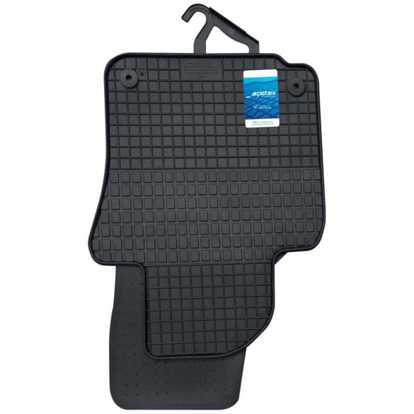 Petex Rubber floor mats VW Golf 5 4-piece black | 61110-Golf5 Petex Rubber floor mats VW Golf 5 4-piece black | 61110-Golf5