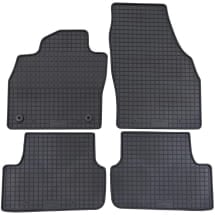 Petex Rubber floor mats VW Taigo 4-piece black | 66410-Taigo