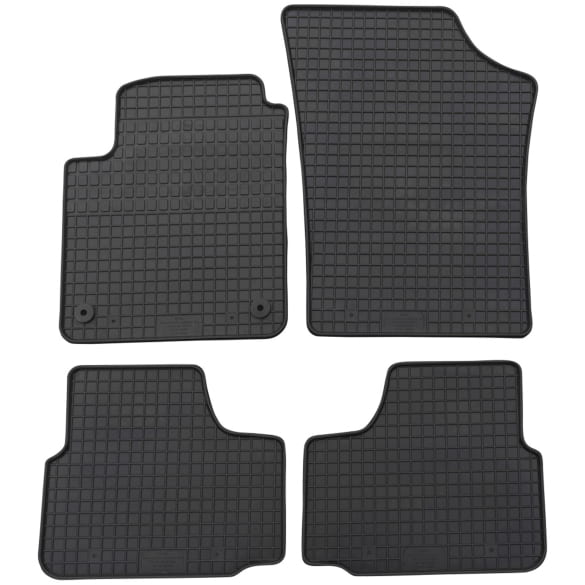 Petex Rubber floor mats VW up! 4-piece black