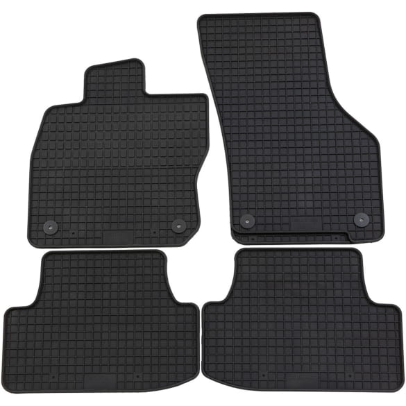 Petex Rubber floor mats Audi A3 8Y 4-piece black