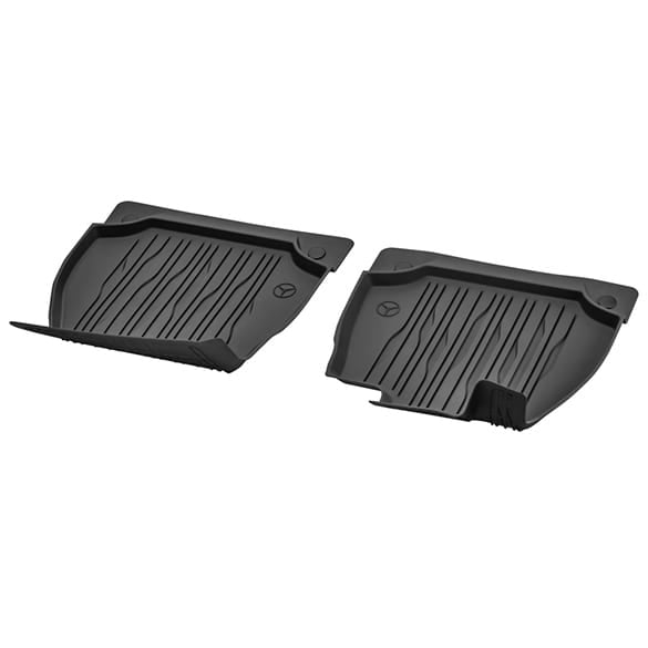 rubber floor mats front EQS V297 genuine Mercedes-Benz | A2976804806 9051