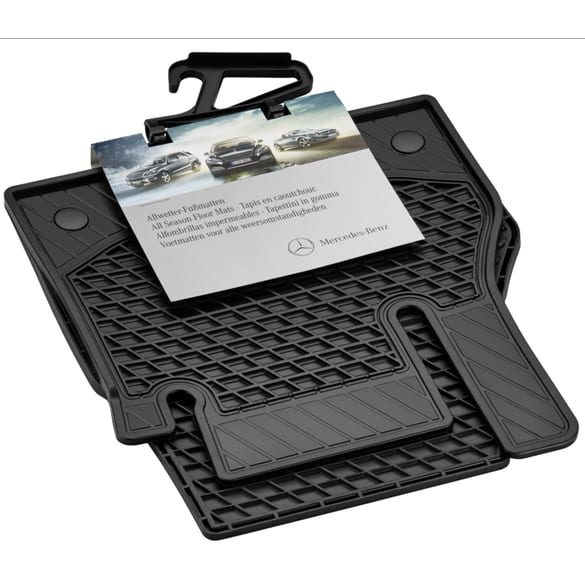 Mercedes Citan Floor Mats Rubber Set 2-piece | A4156800048-C415 Mercedes Citan Floor Mats Rubber Set 2-piece | A4156800048-C415