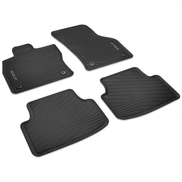 Rubber floor mats set 4-piece VW Golf 8 Variant Genuine Volkswagen