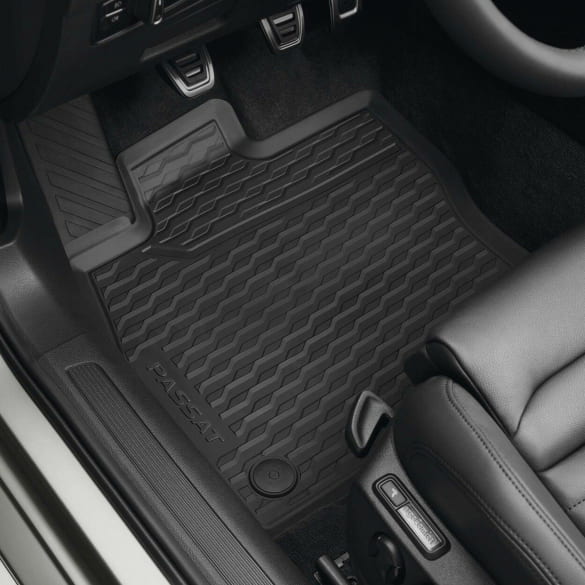 Rubber floor mats set 4-piece VW Passat B8 Genuine Volkswagen