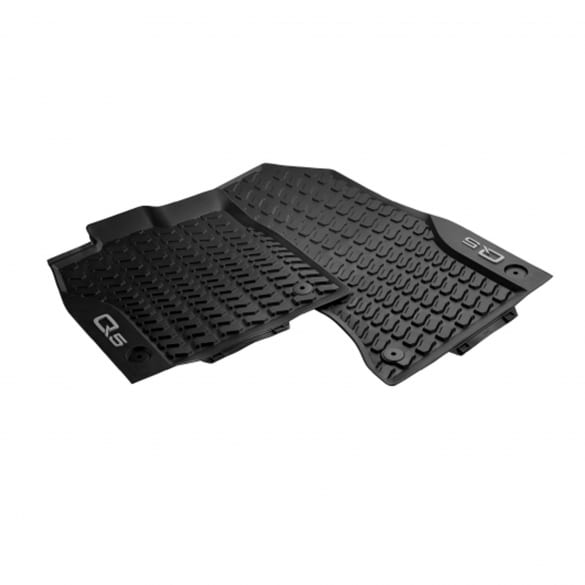 Rubber floor mats set 2-piece front Q5 FY Genuine Audi | 80B061501 041