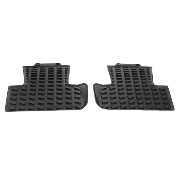 Rubber floor mats set 2-piece rear Q5 8R Genuine Audi | 8R0061511 041