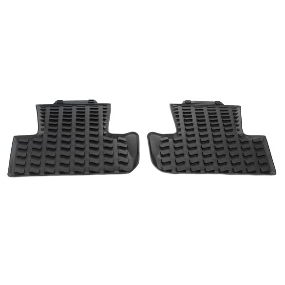 Rubber floor mats set Audi Q5 8R 2-piece rear Genuine 