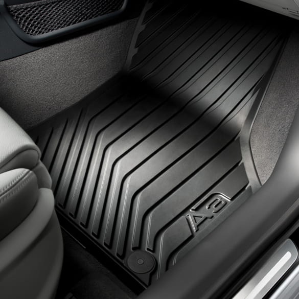 Rubber floor mats set Audi A3 8V 2-piece rear Genuine 