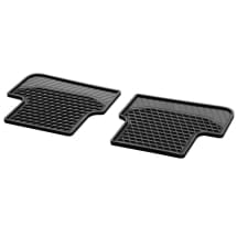 Rubber floor mats 2-piece S-Class V222 long rear genuine Mercedes-Benz | A2226807705 9G33