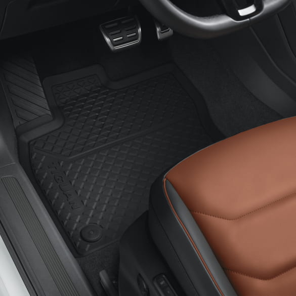 All-season front floor mats VW Touran genuine Volkswagen