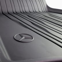 rubber floor mats EQE V295 genuine Mercedes-Benz | A2956801703 9051-B