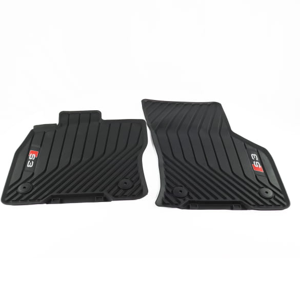 Rubber floor mat set front A3 S3 Genuine Audi Accessories | 8Y1061221A041 Rubber floor mat set front A3 S3 Genuine Audi Accessories | 8Y1061221A041