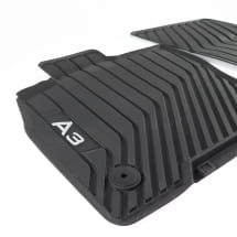 Rubber floor mat set front A3 S3 Genuine Audi Accessories | 8Y1061501 041