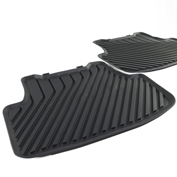 Rubber floor mat set rear A3 S3 Genuine Audi Accessories | 8Y4061511 041