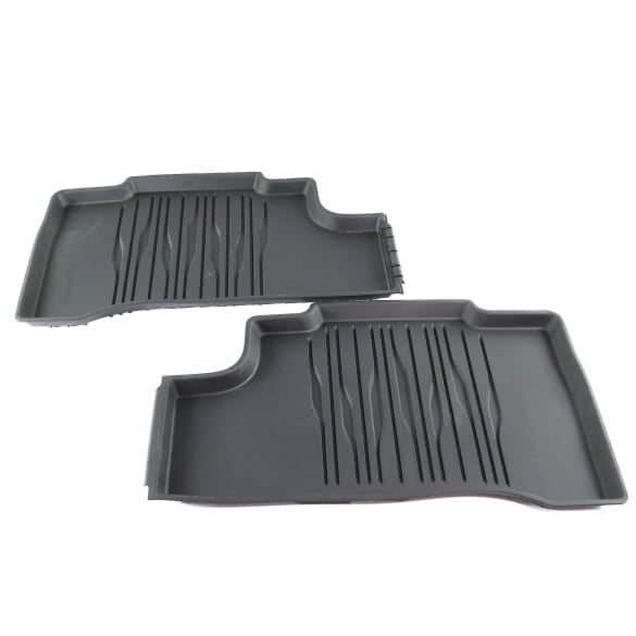 rubber floor mats EQE SUV X294 Dynamic Lines rear 2-piece genuine Mercedes-Benz