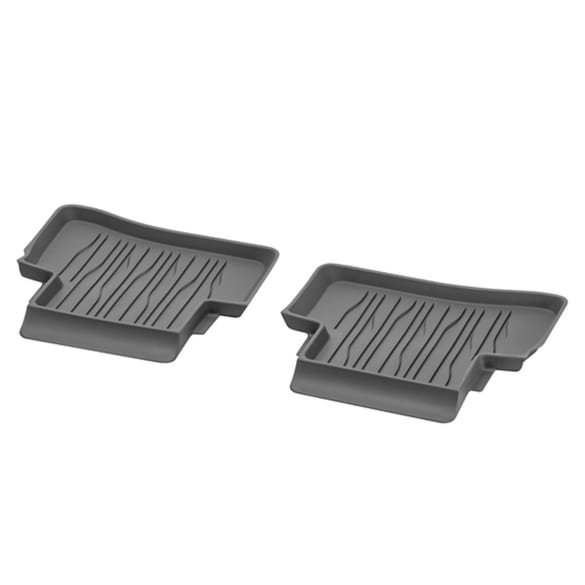 Rubber floor mats E-Class W214 Dynamic Lines 2-piece space grey rear Genuine Mercedes-Benz