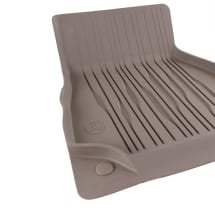 Rubber floor mats Dynamic Lines balao brown 2-piece front | A2976804806 8W57