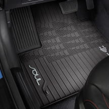 Rubber floor mats KIA E-Soul SK3 black 4-piece set Genuine KIA | J2131ADE00