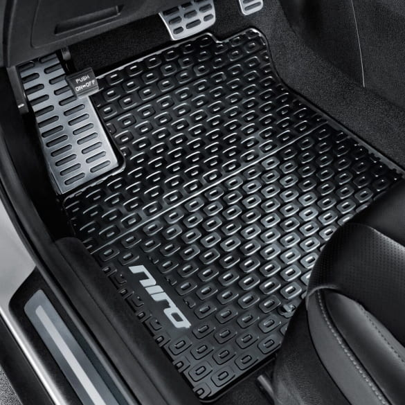 Rubber floor mats KIA Niro DE black 4-piece set Genuine KIA