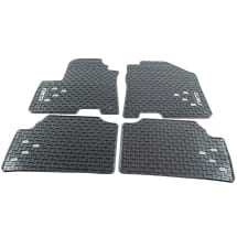 Rubber floor mats KIA e-Niro DE black 4-piece set Genuine KIA | Q4131ADE00