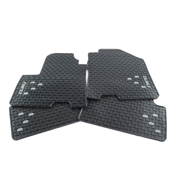 Rubber floor mats KIA e-Niro DE black 4-piece set Genuine KIA | Q4131ADE00