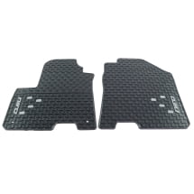 Rubber floor mats KIA e-Niro DE black 4-piece set Genuine KIA | Q4131ADE00