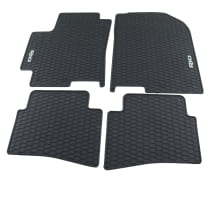 Rubber floor mats KIA Rio YB black 4-piece set Genuine KIA | H8131ADE00GR