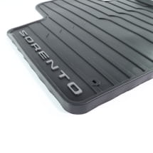 Rubber floor mats KIA Sorento Hybrid MQ4 black 4-piece set Genuine KIA | P4131ADE00