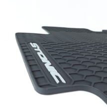 Rubber floor mats KIA Stonic YB black 4-piece set Genuine KIA | H8131ADE50GR