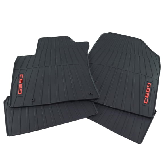 Rubber floor mats KIA Ceed CD 4-piece set Genuine KIA | J7131ADE00RE-Ceed-CD