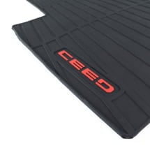 Rubber floor mats KIA Ceed CD 4-piece set Genuine KIA | J7131ADE00RE-Ceed-CD