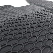 Rubber floor mats Plus VW Tiguan 3 CT1 4-piece black Genuine Volkswagen | 571061550 041
