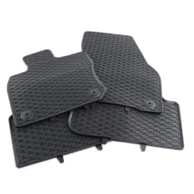 Rubber floor mats Plus VW Tiguan 3 CT1 4-piece black Genuine Volkswagen | 571061550 041