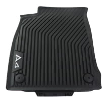 Rubber floor mats set 2-piece front A4 Genuine Audi | 8W1061501 041