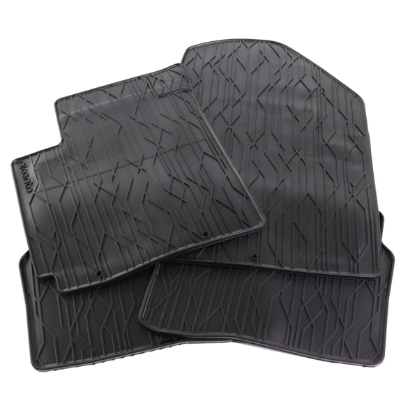 Rubber floor mats KIA Picanto TA black 4-piece set Genuine KIA