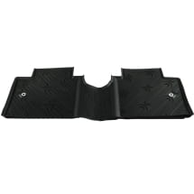 Rubber floor mats smart #3 THREE black Genuine smart | QAP6608036125