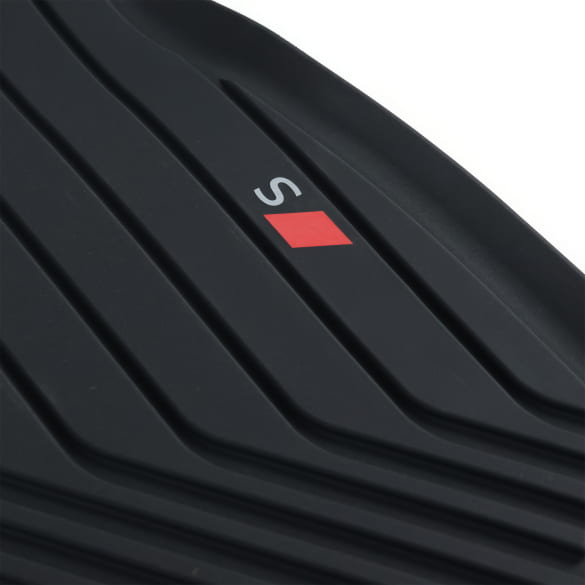 Rubber floor mats front Audi A5 S5 B10 Genuine Audi | 8B1061221A