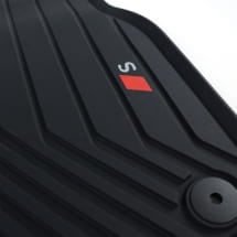 Rubber floor mats front Audi A6 S6 e-tron Genuine Audi | 85B061221E 041