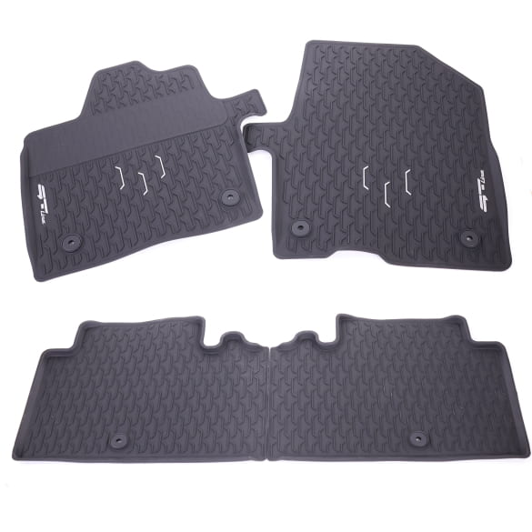 Rubber floor mats GT-Line KIA EV6 CV Facelift black 4-piece set Genuine KIA