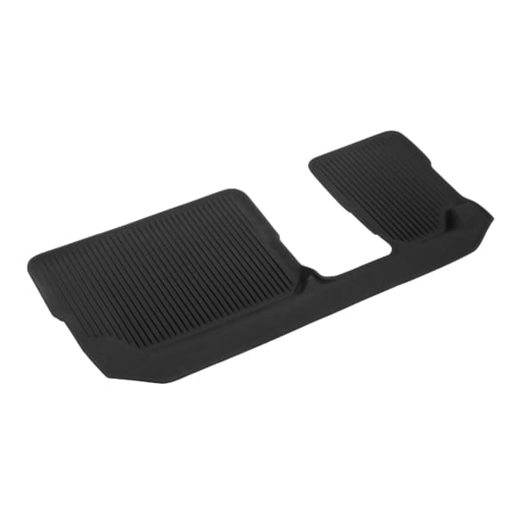 Rubber floor mat VW Tayron R4 3rd row of seats black Genuine Volkswagen