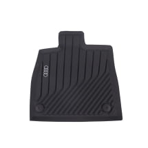 Rubber floor mats Audi Q5 GU front 2-piece black | 8MB061501