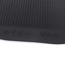 Rubber floor mats VW T-Roc A2 rear 2-piece black Genuine Volkswagen | 2GV061512 82V