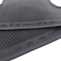 Rubber floor mats VW T-Roc A2 4-piece black Genuine Volkswagen | 2GV061500 82V