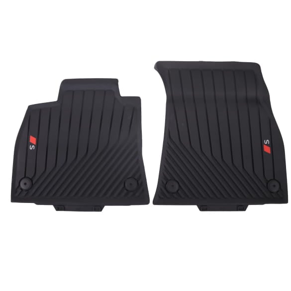 S-Line rubber floor mats Audi e-tron GE front