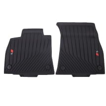 S-Line rubber floor mats Audi Q8 e-tron GE front | 4KL061501C 041-2