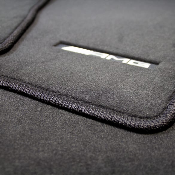 AMG floor mats set CLA 118 black Genuine Mercedes-Benz | A17768001029J74-118 AMG floor mats set CLA 118 black Genuine Mercedes-Benz | A17768001029J74-118