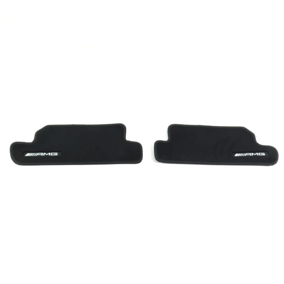 AMG floor mats velour mats SL R232 AMG GT C192 black 2-piece rear | A2326802903 9J74 AMG floor mats velour mats SL R232 AMG GT C192 black 2-piece rear | A2326802903 9J74