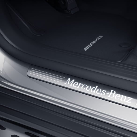 AMG velour floor mats GLE Coupe C167 black 4-piece genuine Mercedes-AMG