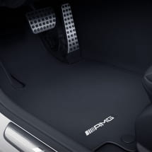 AMG Velour floor mats black 4-piece E-Class Sedan W213 | A290680700264 9J74-W213