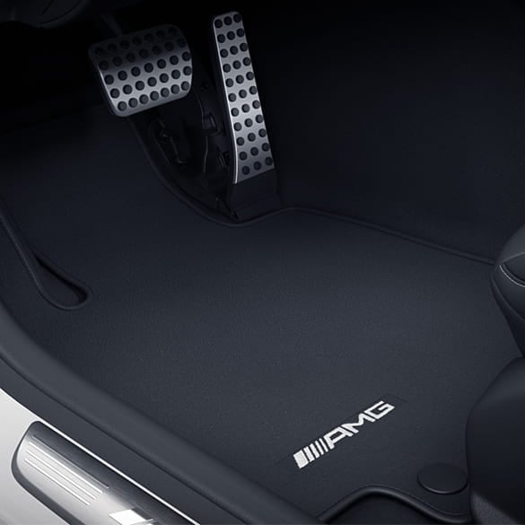 AMG Velour floor mats black 4-piece E-Class Estate S213 Genuine Mercedes-AMG